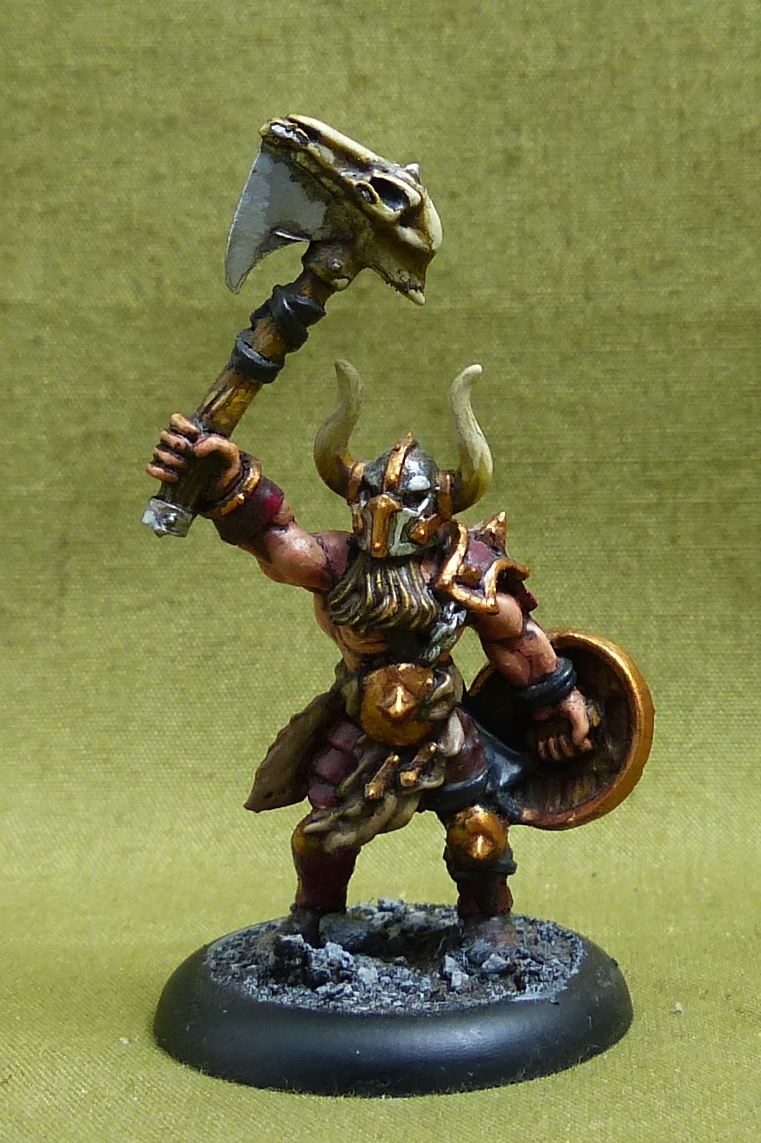 Classic Metal Marauder of Chaos Limited Edition painted - Warhammer AoS #53O
