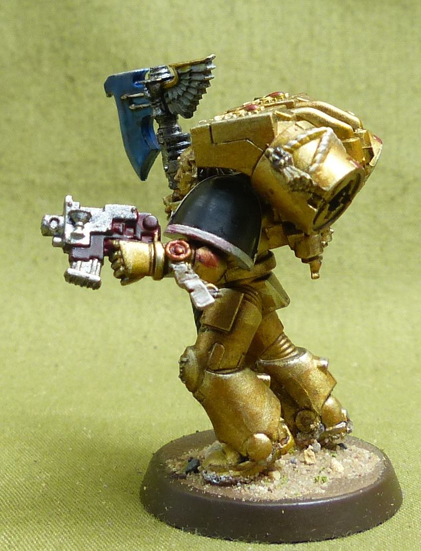 Commander Dante Kitbashed painted - Blood Angels - Warhammer 40K #3Z4