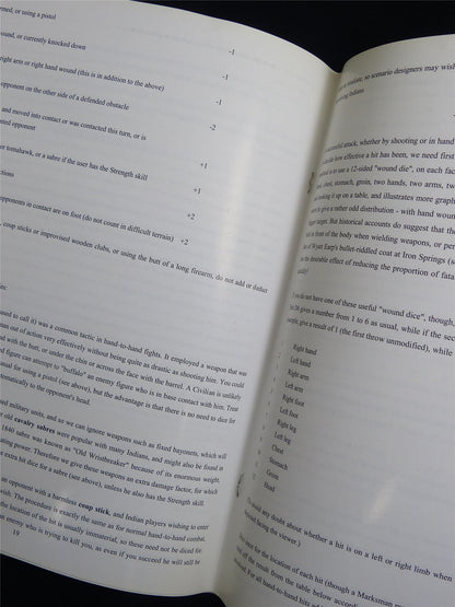 The Law of the Gun: Skirmish Rules for the Old West - Miniatures Rulebook Softback #2VH
