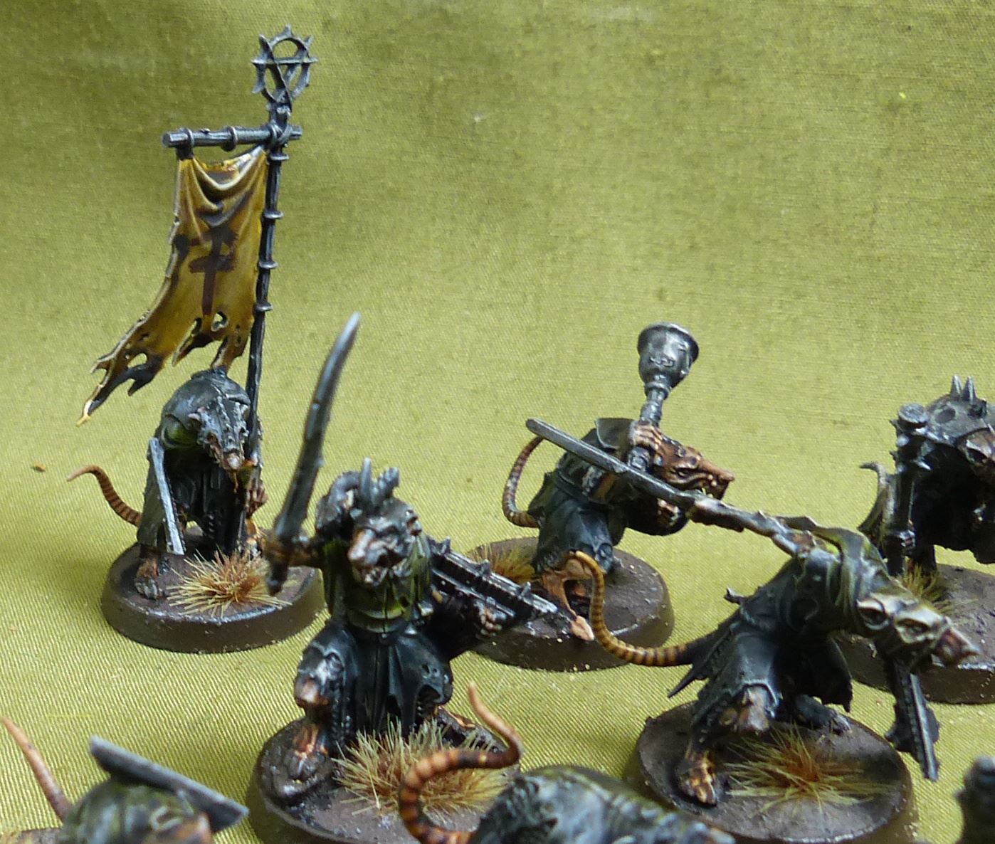 Clan Rats painted - Skaven - Warhammer AoS #5SD