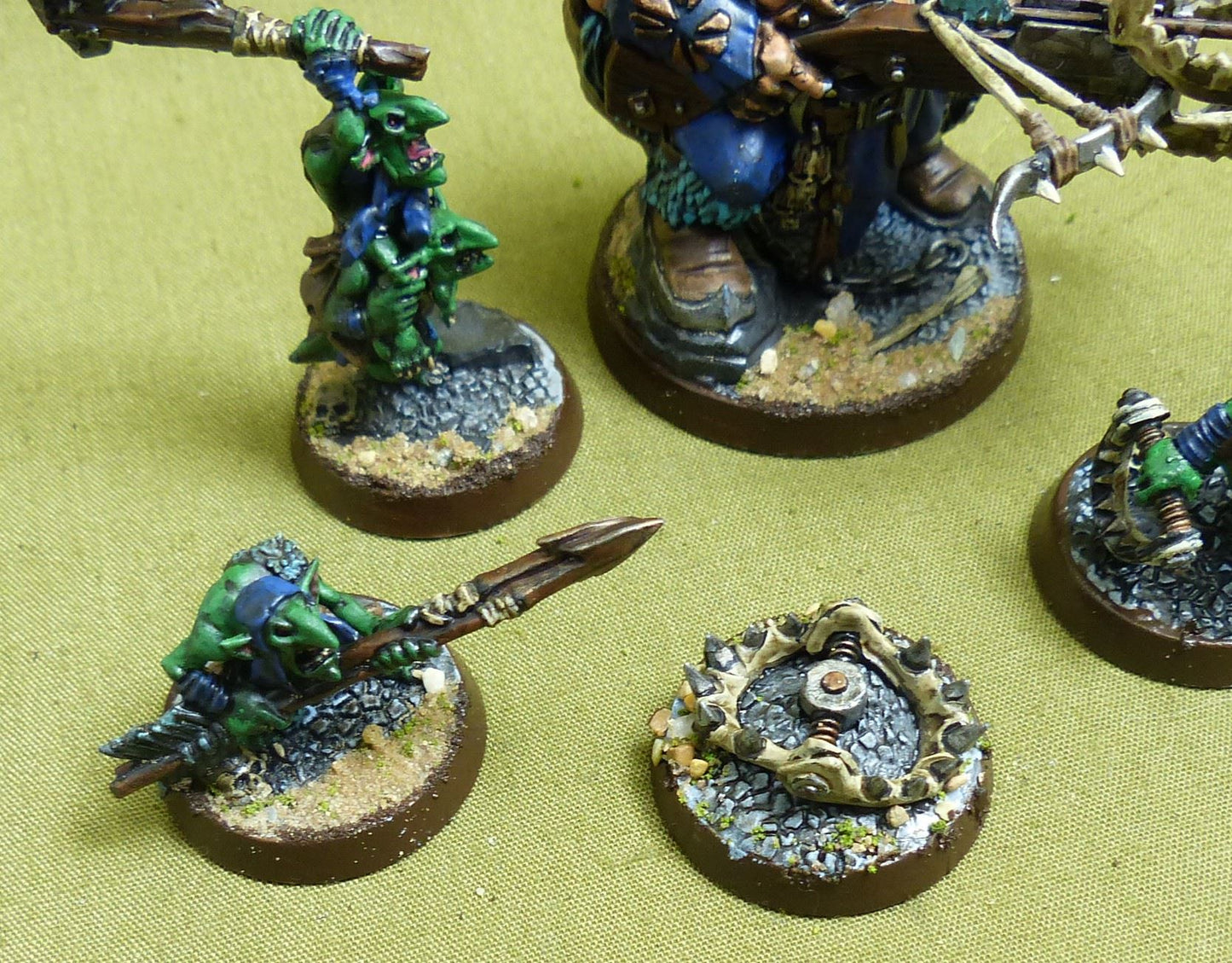 Hrothgorn's Mantrappers painted - Destruction Warband - Warhammer Underworlds #2PS