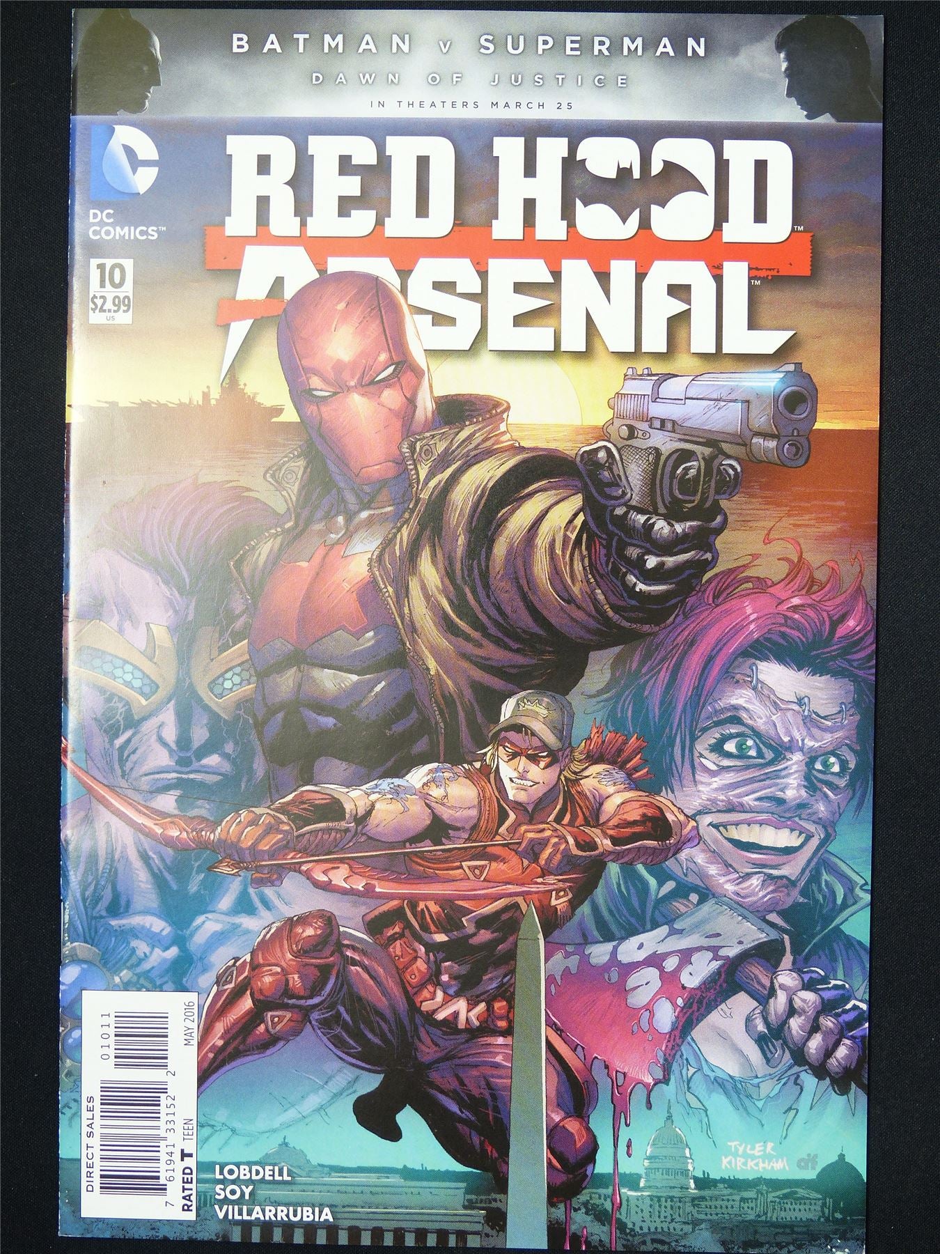RED Hood Arsenal #10 - B&B DC Comic #815
