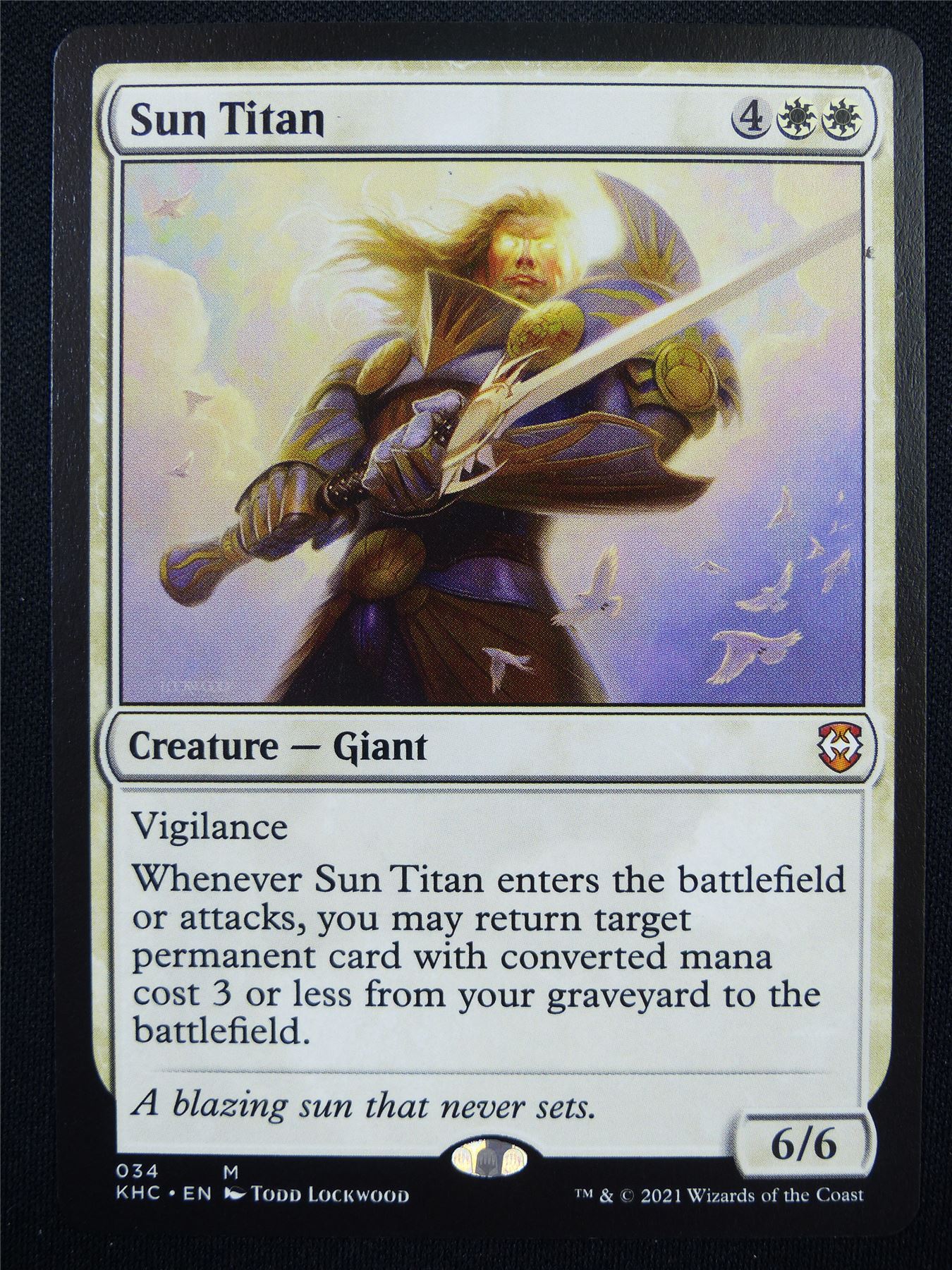 Sun Titan - KHC - Mtg Card #1E8