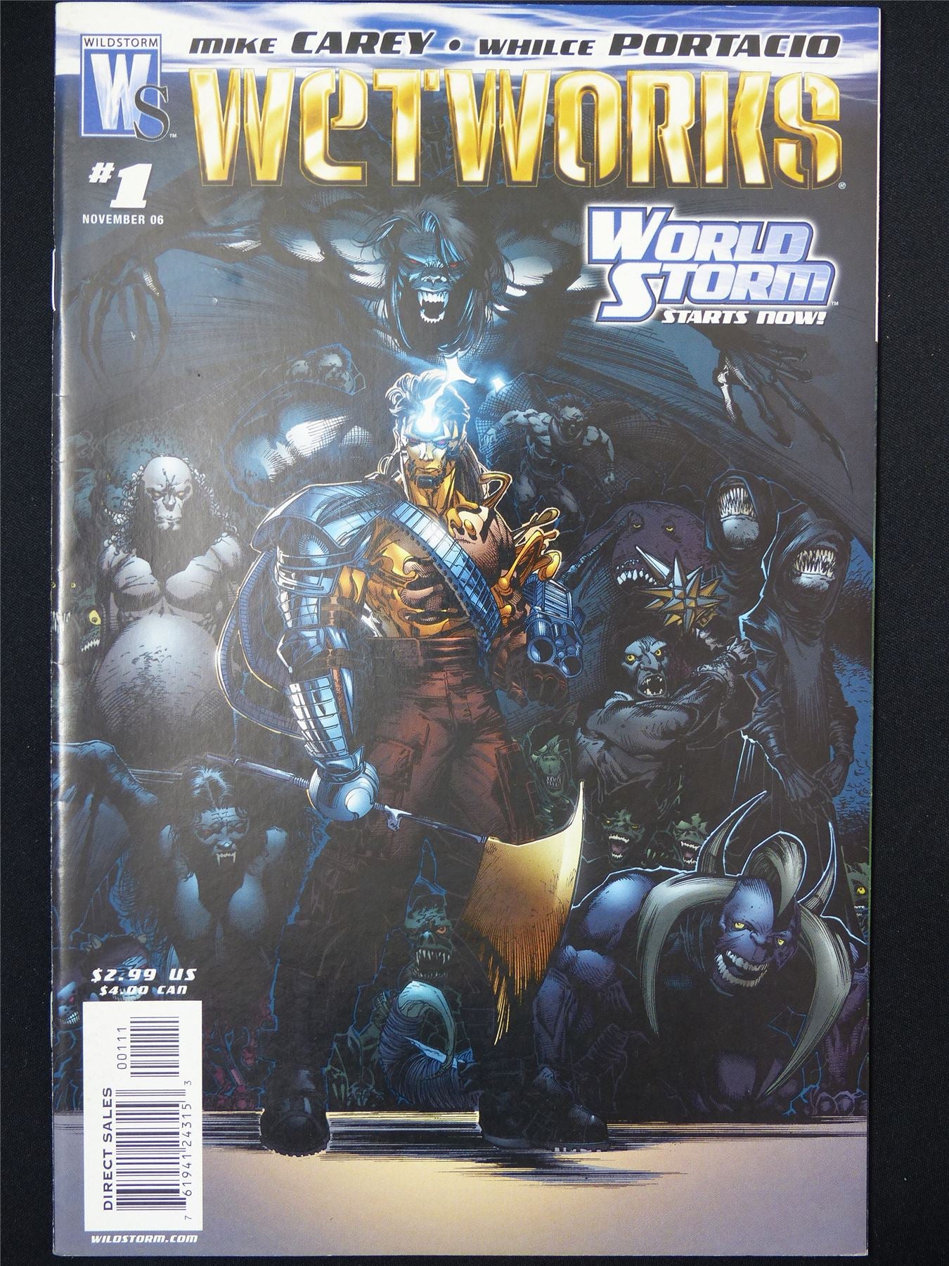 WETWORKS World Storm #1 - B&B Wildstorm Comic #3NS