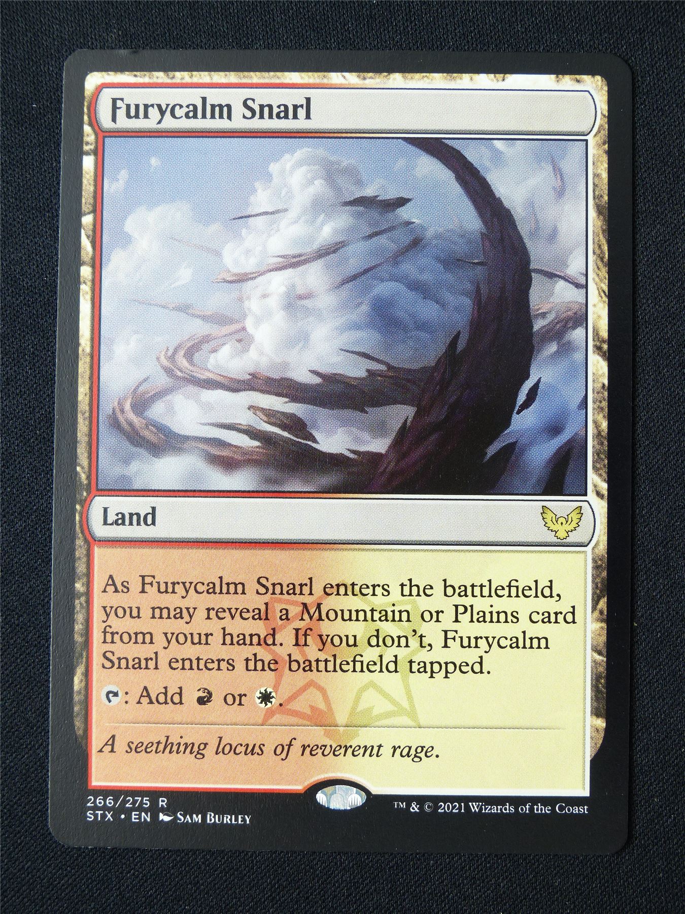 Furycalm Snarl - STX - Mtg Card #2XM