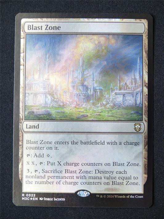 Blast Zone Ripple Foil - M3C - Mtg Card #2Z8