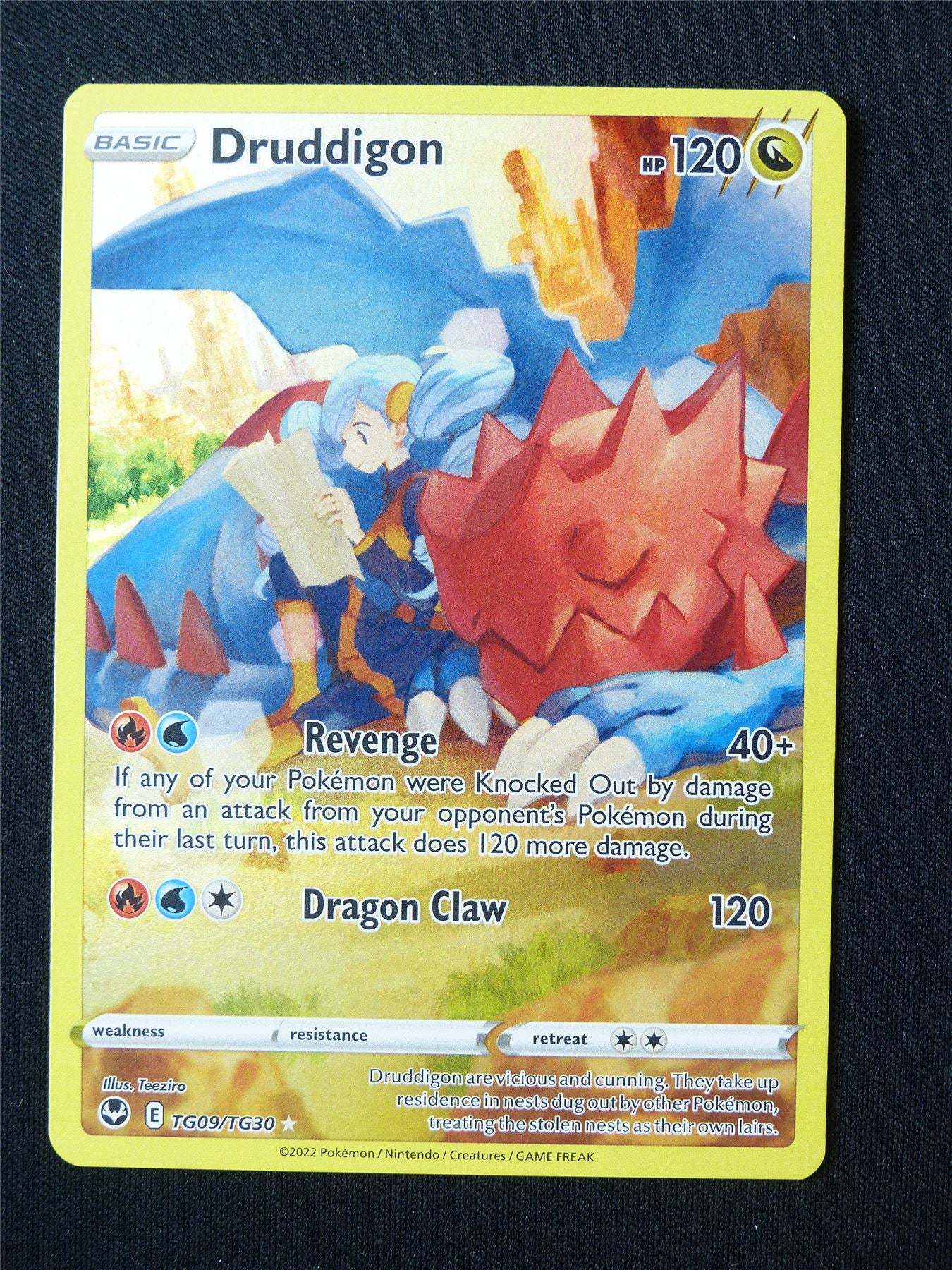 Druddigon TG09/TG30 Holo - Pokemon Card #60V