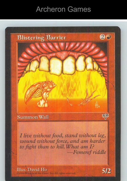 Blistering Barrier MIR C MTG Card NM/EX+