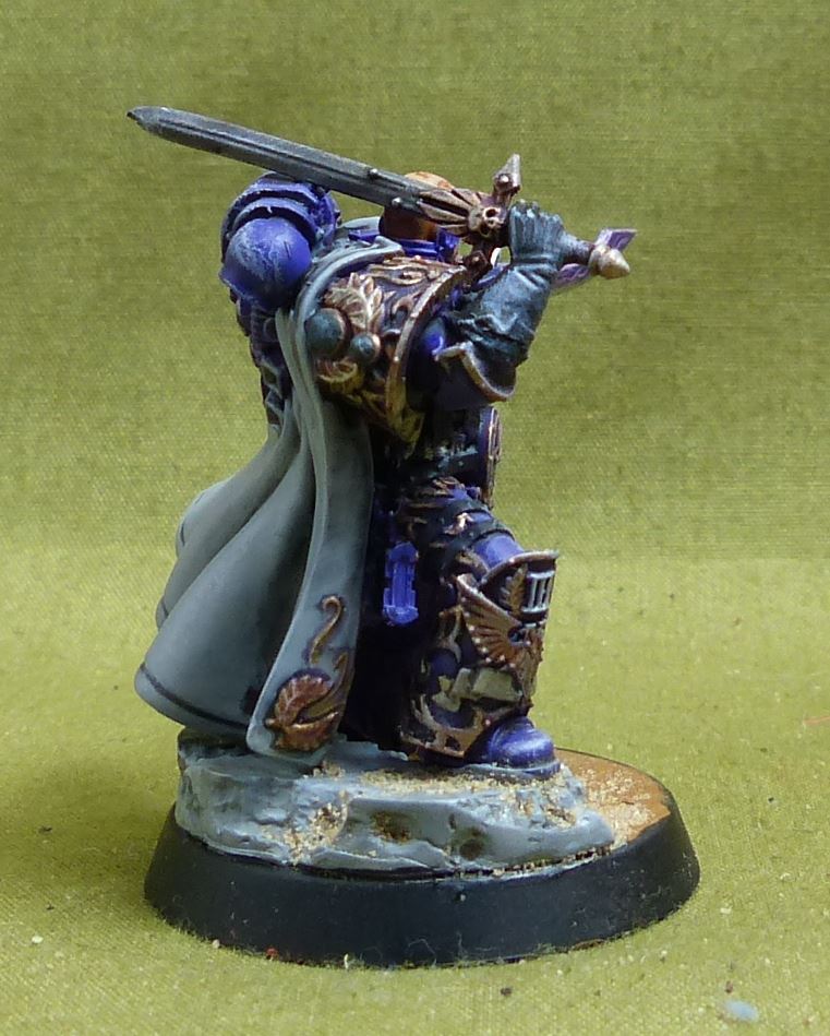 Captain Lucius The Faultless Blade painted - Emperor's Children - Warhammer HH #41M