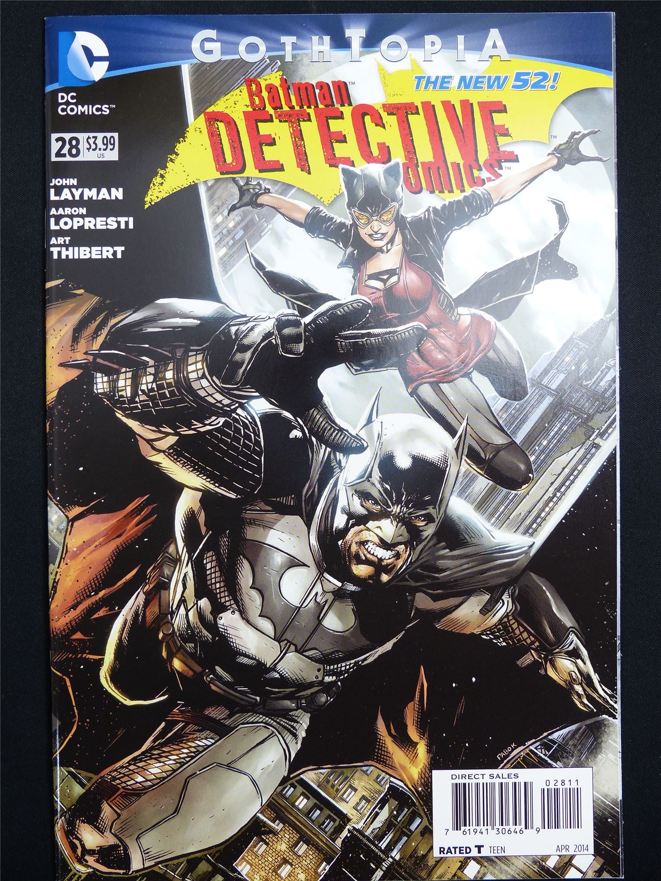 BATMAN: Detective Comics #28 Cvr A new 52! - DC Comic #3BS