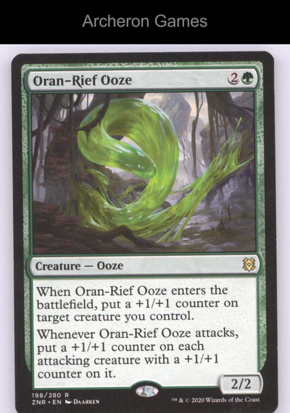 Oran-Rief Ooze 198 R MTG Card Promo Pack: Zendikar Rising