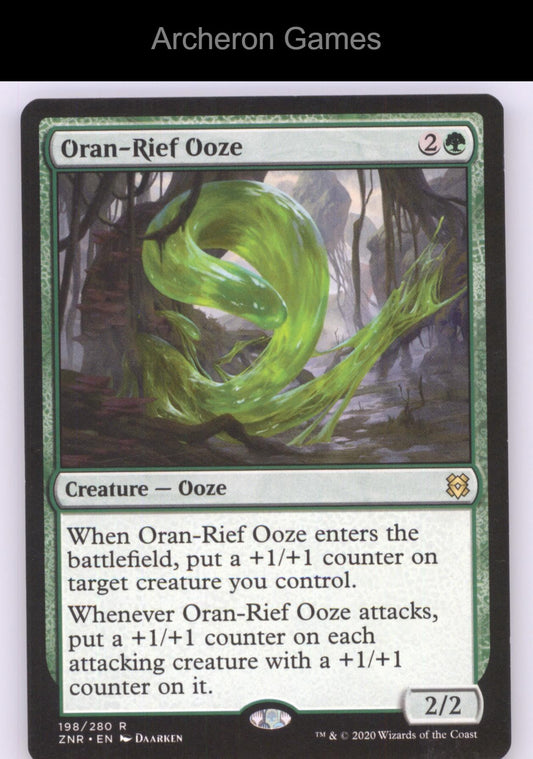 Oran-Rief Ooze 198 R MTG Card Promo Pack: Zendikar Rising
