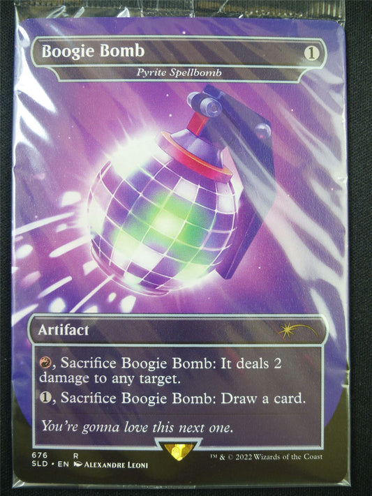 Boogie Bomb Borderless Fortnite - SLD - Mtg Card #5N7