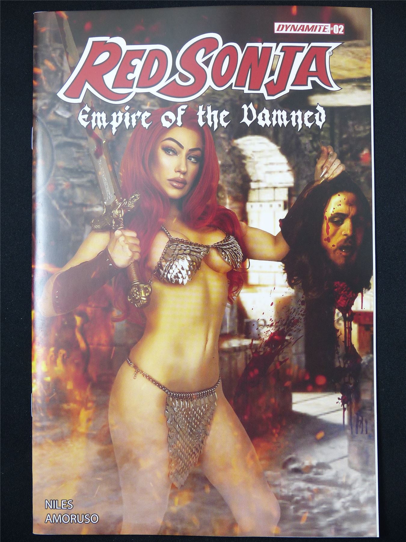 RED Sonja: Empire of the Damned #2 cosplay Cvr - May 2024 Dynamite Comic #6G1