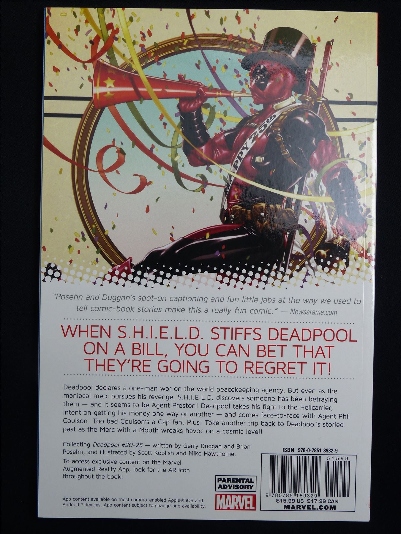 Deadpool: Deadpool vs S.H.I.E.L.D. - Marvel Graphic Softback #4RD