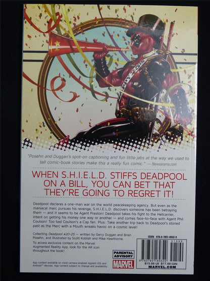 Deadpool: Deadpool vs S.H.I.E.L.D. - Marvel Graphic Softback #4RD