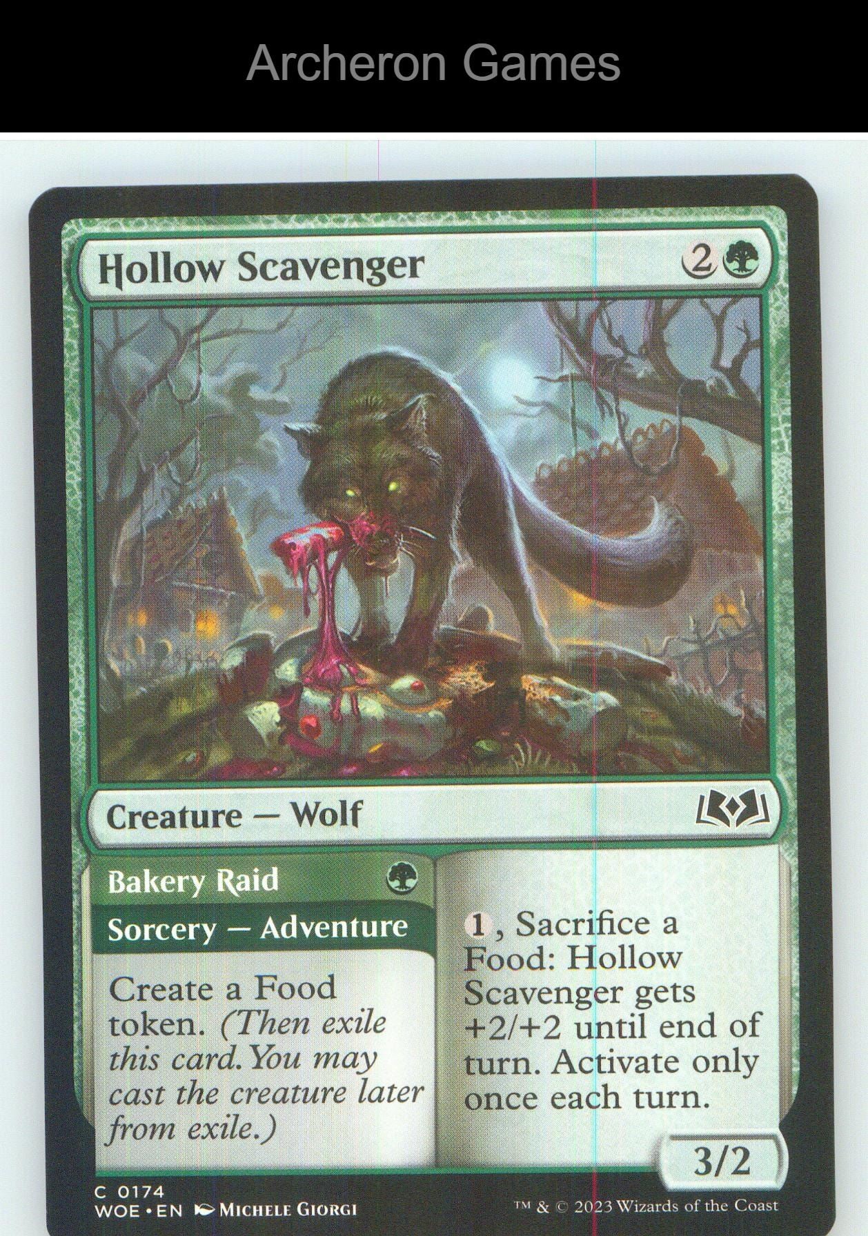 Hollow Scavenger WOE 174 C MTG Card NM/EX+