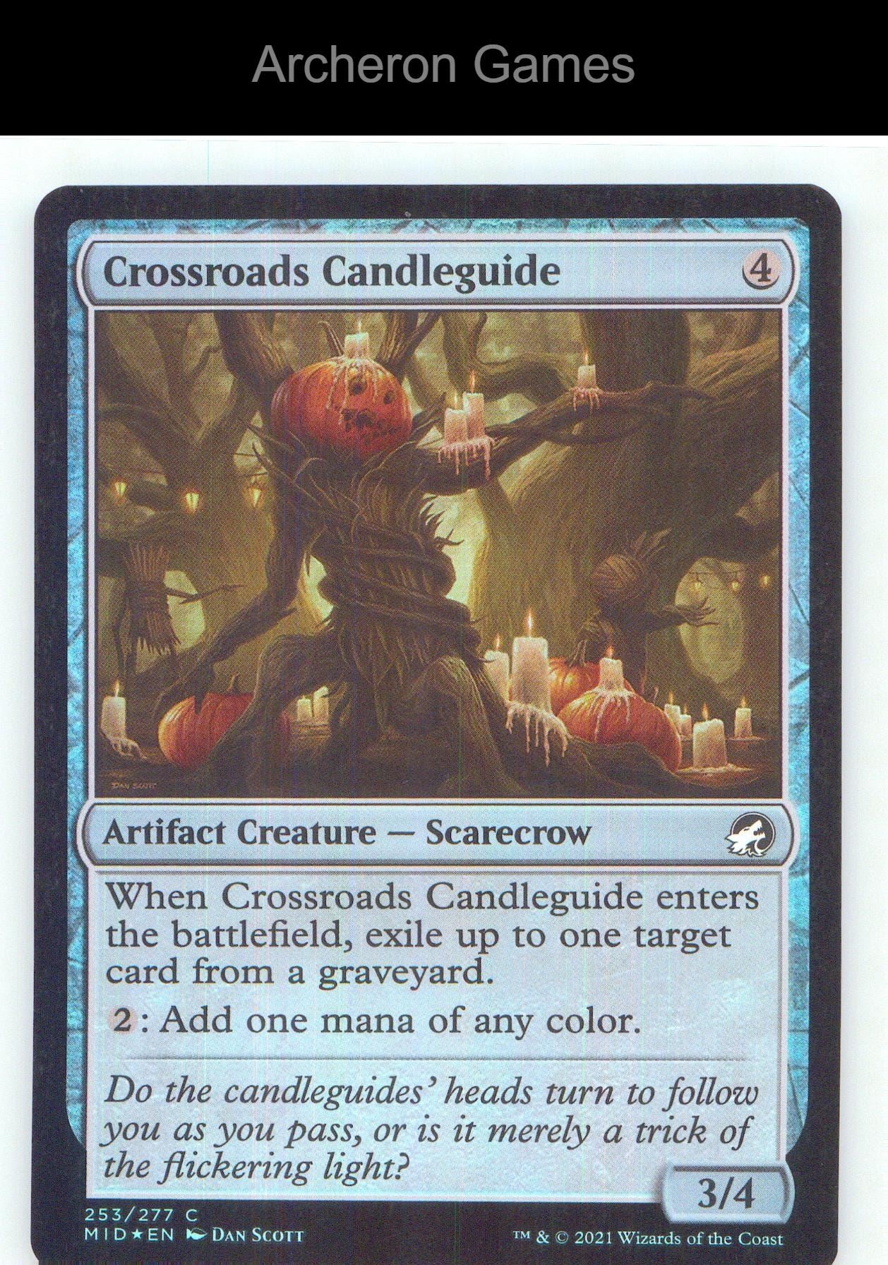 Crossroads Candleguide MID 253 C MTG Card NM/EX+
