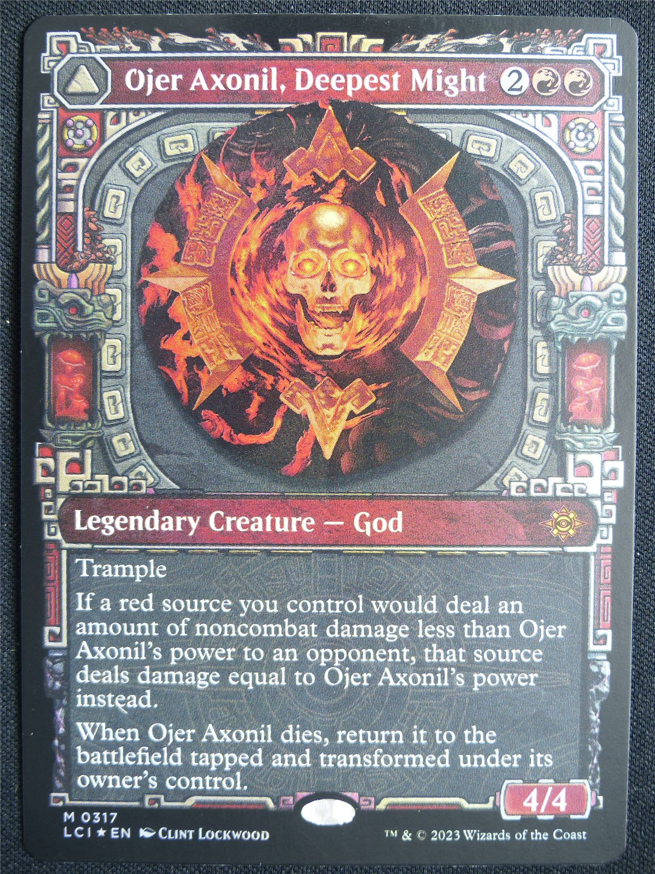 Ojer Axonil Deepest Might Showcase Foil - LCI - Mtg Card #5LS