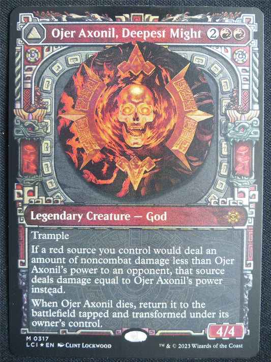 Ojer Axonil Deepest Might Showcase Foil - LCI - Mtg Card #5LS