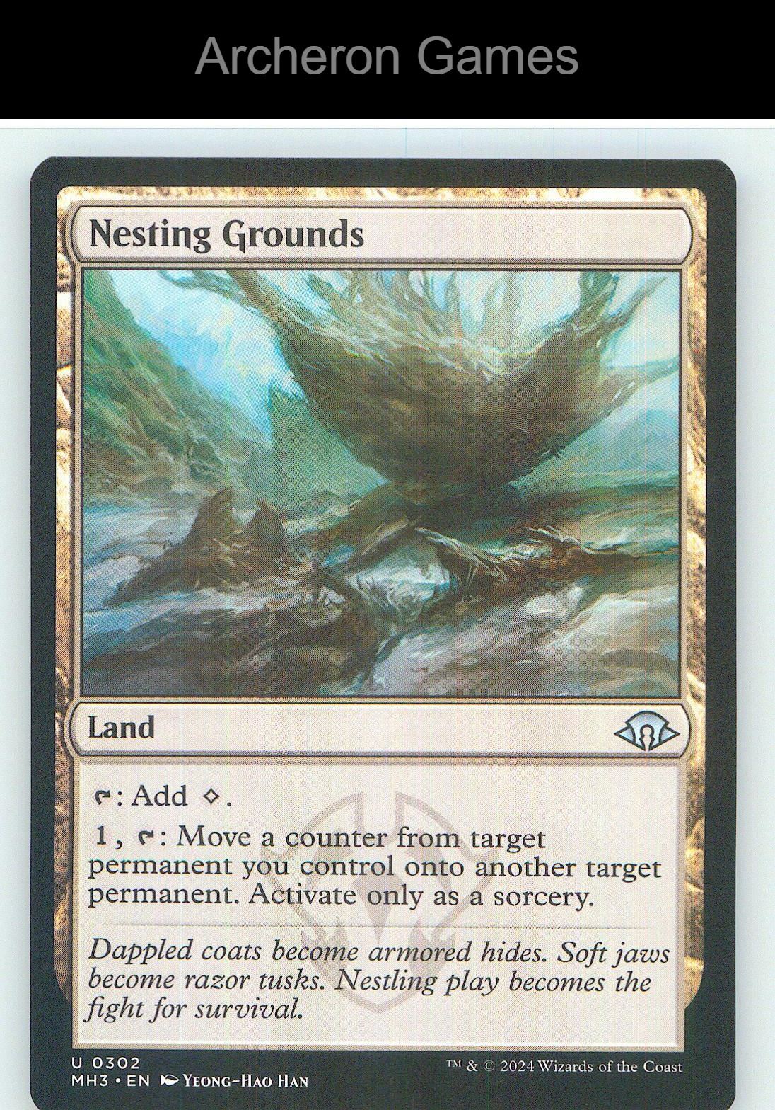 Nesting Grounds MH3 302 UC MTG Card NM/EX+