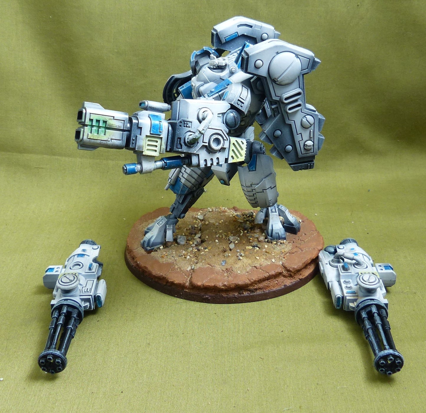 XV104 Riptide Battlesuit painted - Tau Empire - Warhammer 40K #2Y5