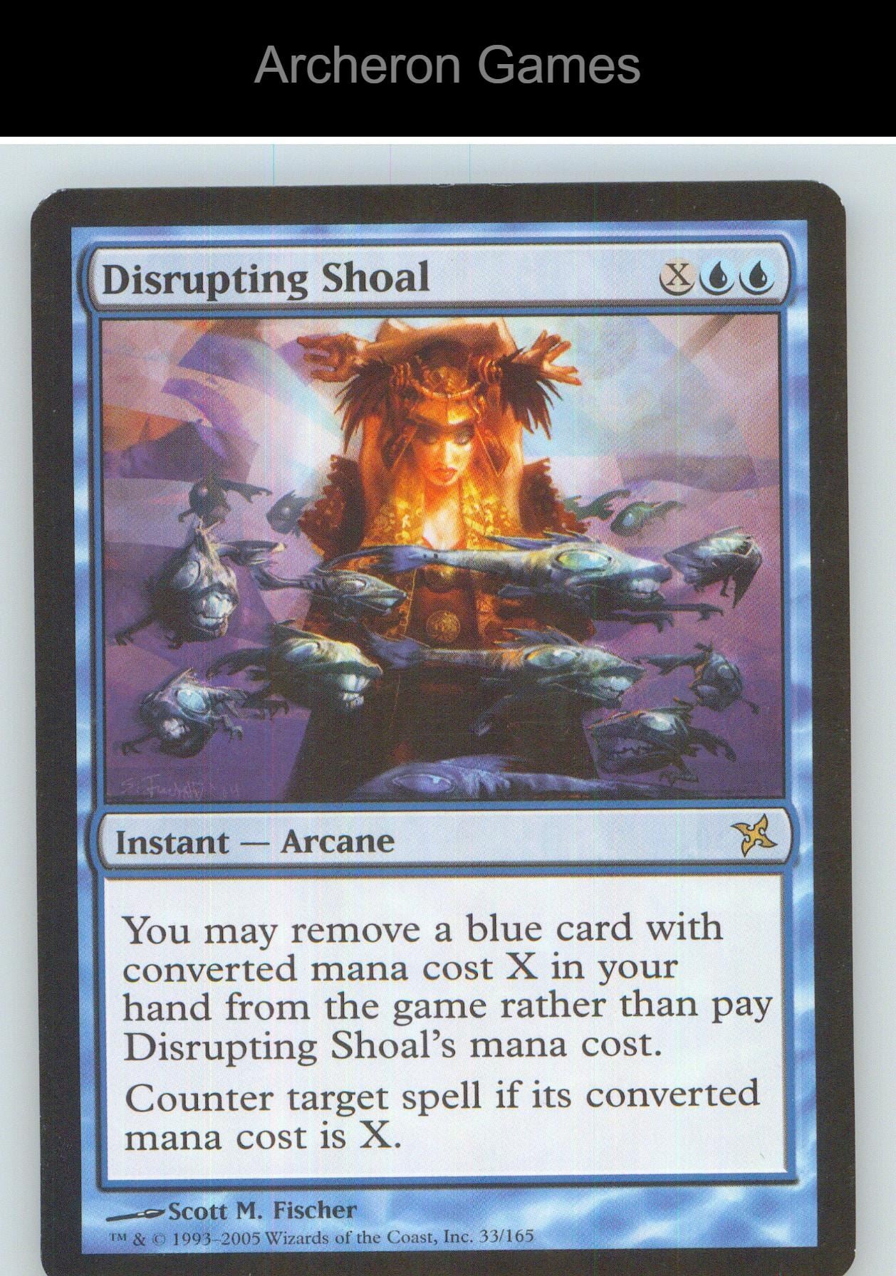 Disrupting Shoal BOK 33 R MTG Card NM/EX+
