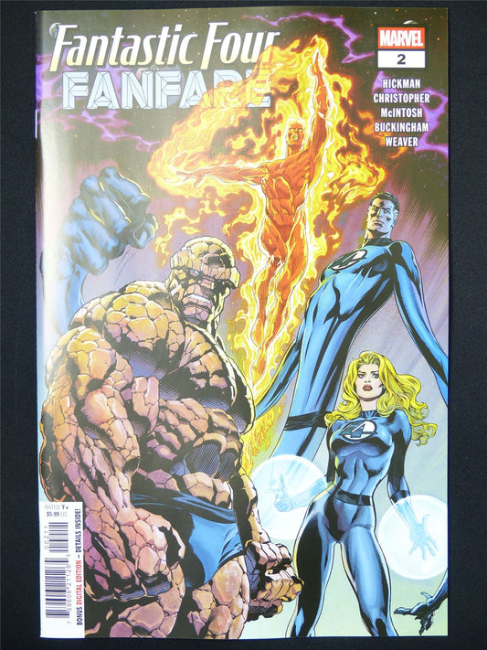 FANTASTIC Four Fanfare #2 - Aug 2025 Marvel Comic #18P