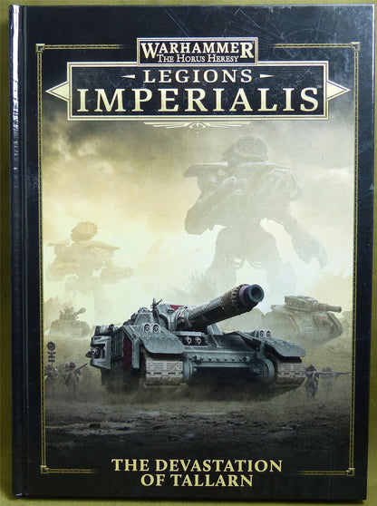 The Devastation of Tallarn Rulebook hardback - Warhammer Horus Heresy #1A6