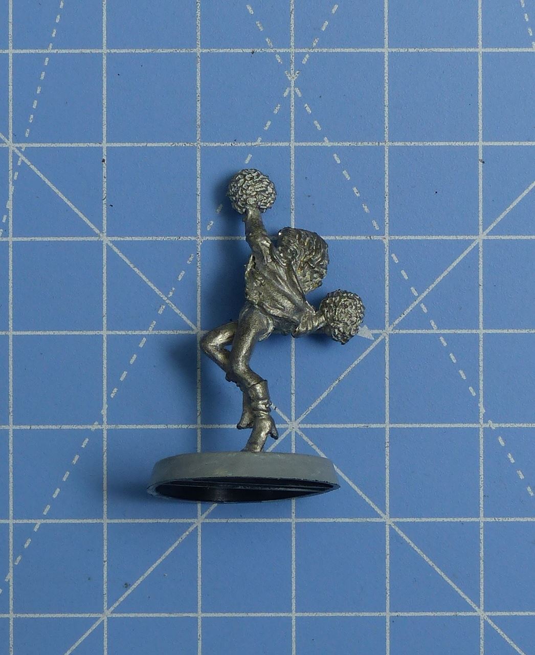 Elf Cheerleader Classic Metal - Warhammer Blood Bowl #Z4