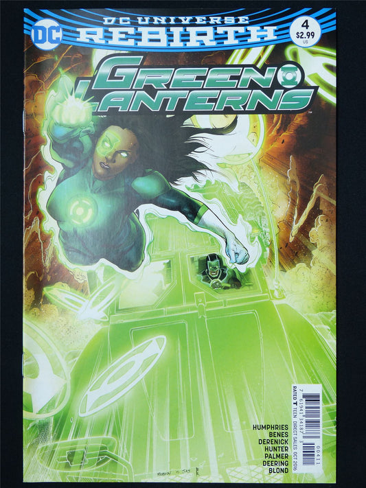 GREEN Lanterns #4 Rebirth - DC Comic #1E4