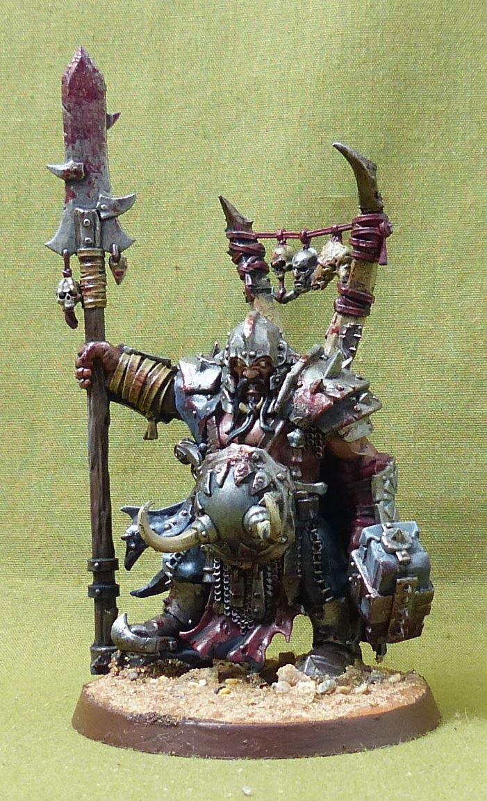 Ogor Mawtribes Tyrant painted - Ogor Mawtribe - Warhammer AoS #69O