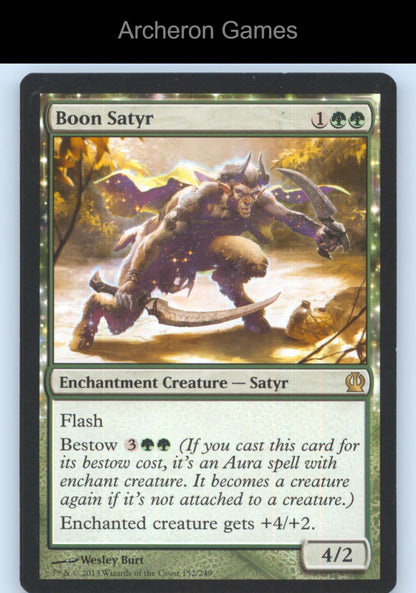 Boon Satyr 152 R MTG Card Theros