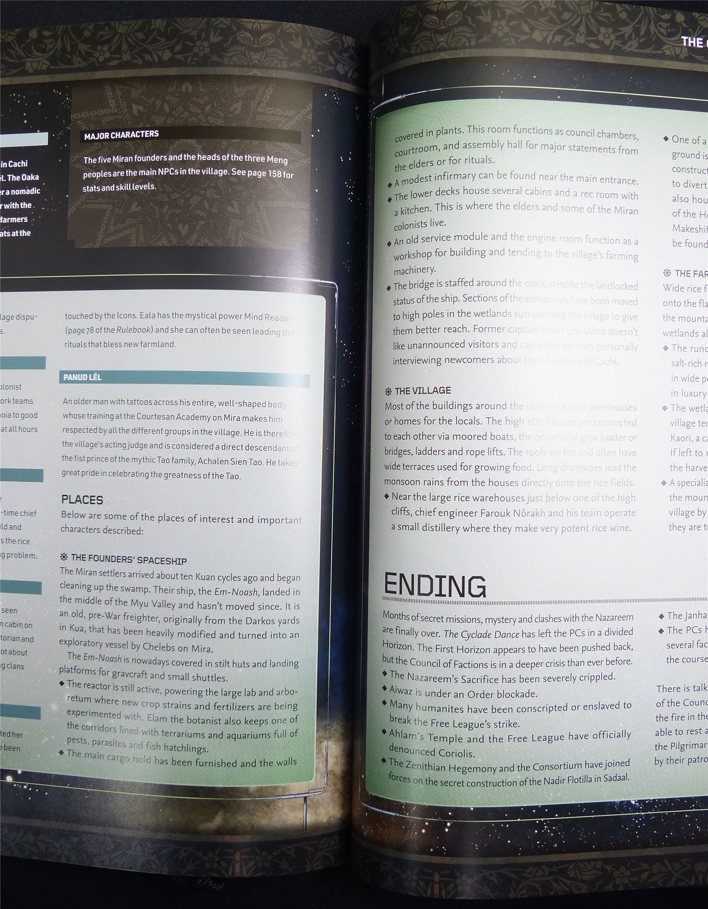 Coriolis: Mercy of Icons part 2: The Last Cyclade Rulebook - Roleplay Hardback #KE