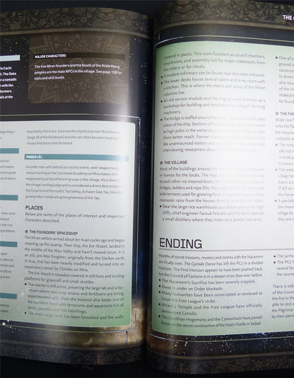 Coriolis: Mercy of Icons part 2: The Last Cyclade Rulebook - Roleplay Hardback #KE