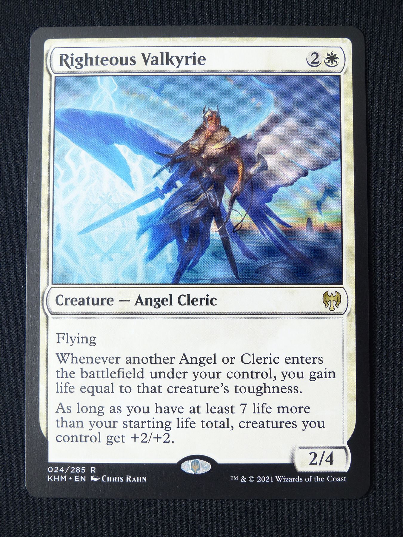 Righteous Valkyrie - KHM - Mtg Card #10K