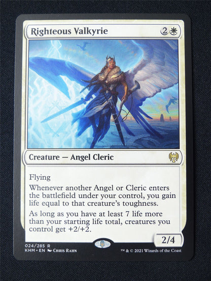 Righteous Valkyrie - KHM - Mtg Card #10K