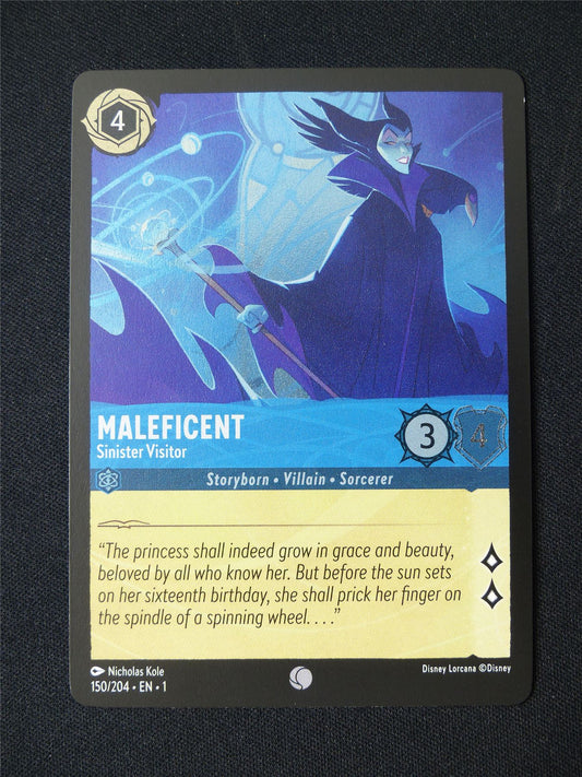 Maleficent 150/204 Foil - Lorcana Card #3E4