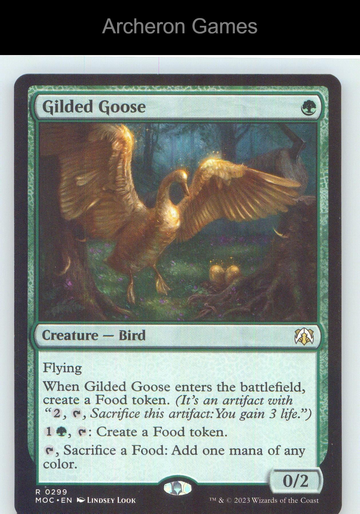 Gilded Goose MOC 299 R MTG Card NM/EX+
