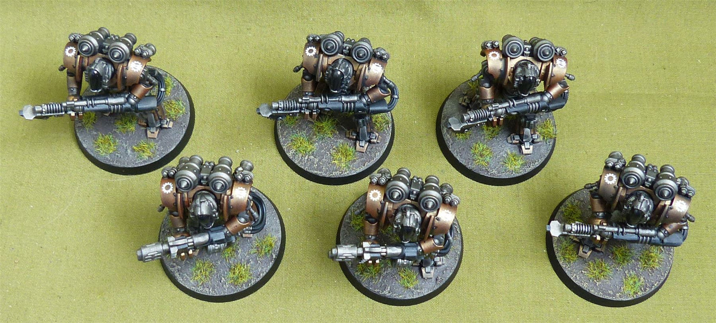 Thallax Cohort painted - Mechanicum - Warhammer Horus Heresy #ET