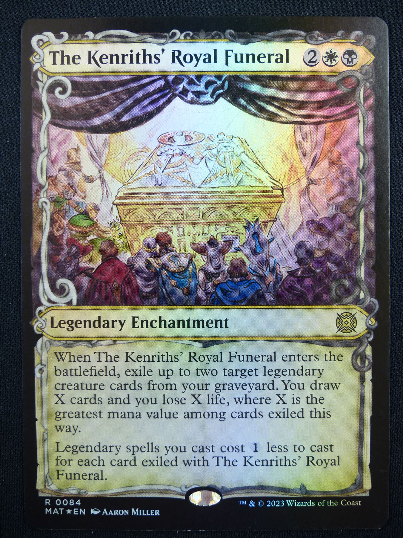 The Kenriths' Royal Funeral Showcase Foil - MAT - Mtg Card #1CL