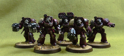 Terminator Squad painted - Space Marines - Warhammer 40K #1BB