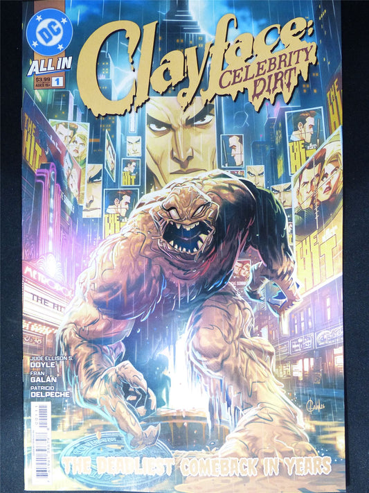 CLAYFACE: Celebrity Dirt #1 Cvr A - Sep 2026 DC Comic #1ZD
