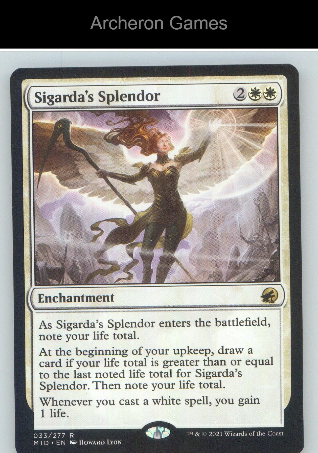 Sigarda's Splendor MID 33 R MTG Card NM/EX+