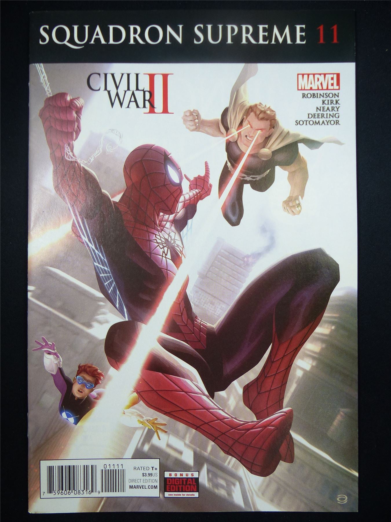 SQUADRON Supreme #11 - Civil War 2 - Marvel Comic #H4