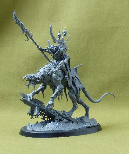 Clawlord on Gnaw-Beast - Skaven - Warhammer AoS #1YW