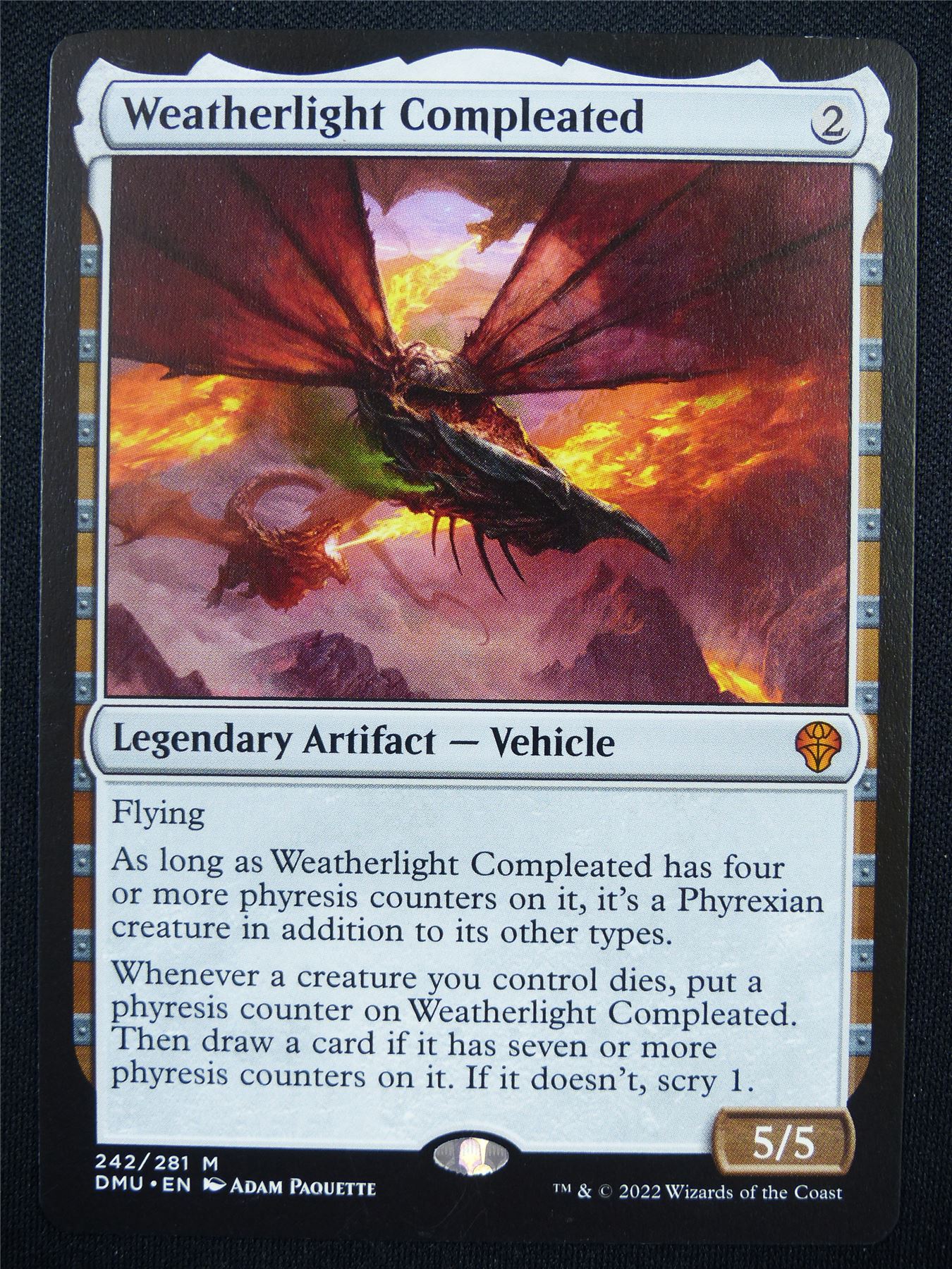 Weatherlight Compleated - DMU - Mtg Card #1DH