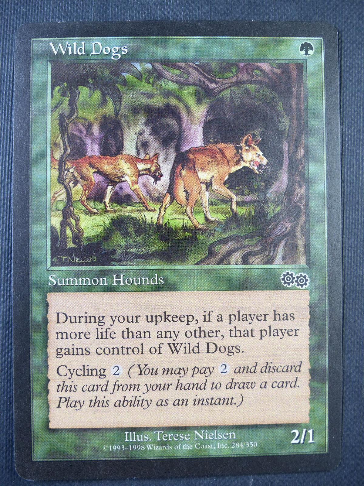 Wild Dogs - Urza's Saga - Mtg Card #72T