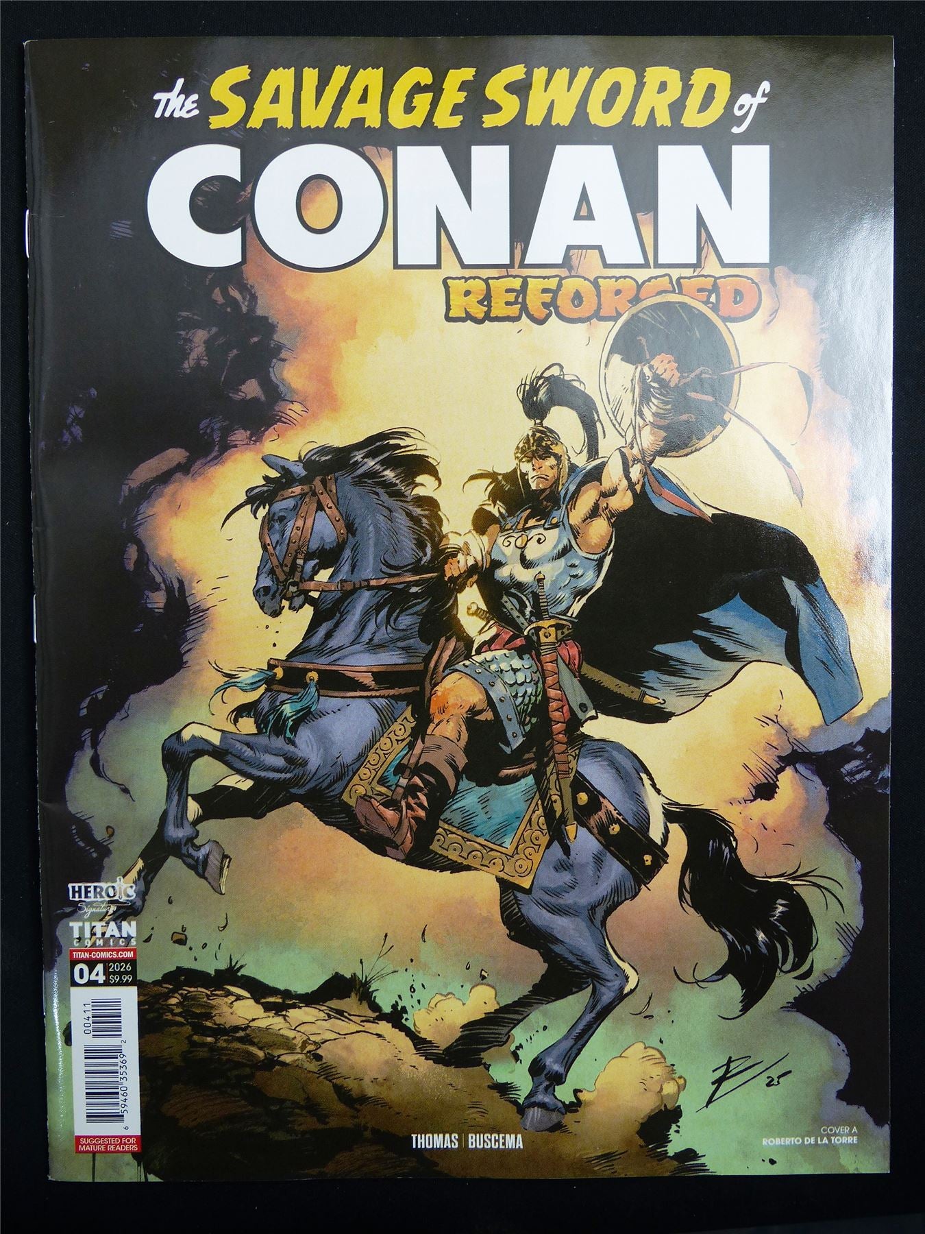 The Savage Sword of Conan Reforged #4 Cvr A - May 2026 Titan Comic Magezine #8Q