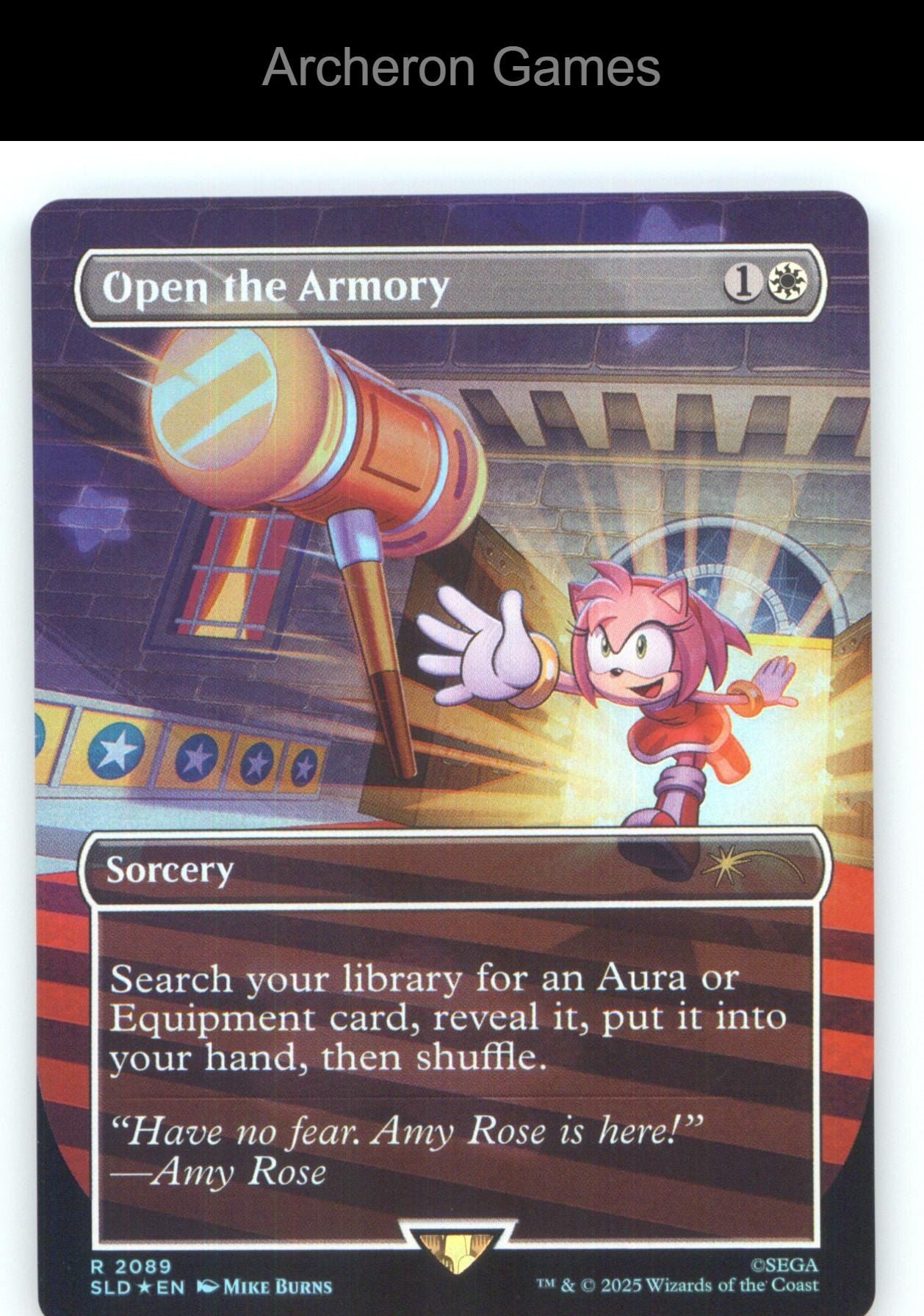 Open the Armory (2089) (Rainbow Foil) SLD 2089 HOLO R MTG Card NM/EX+